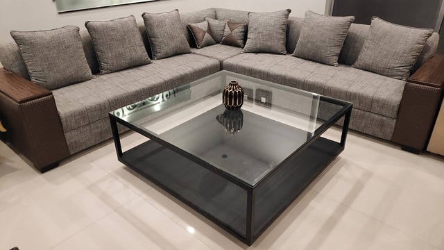 sedací souprava v obýváku